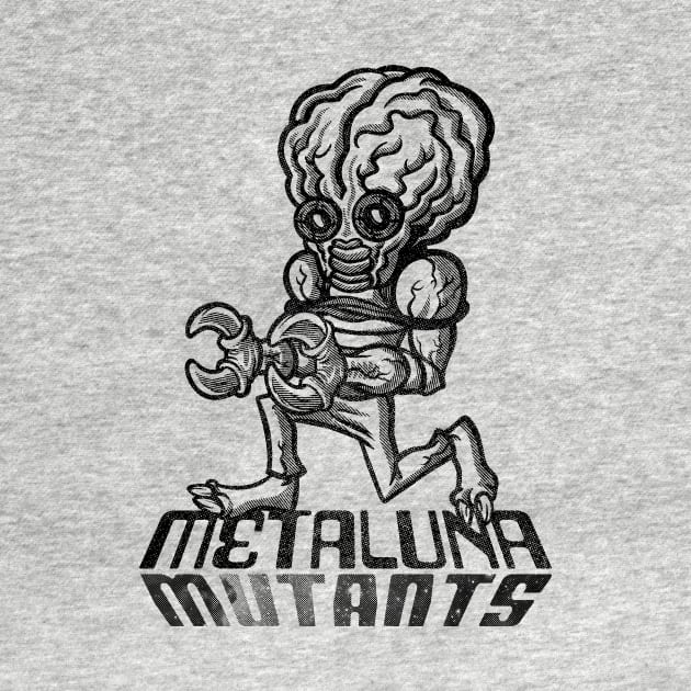 Metaluna Mutants (black) by GiMETZCO!